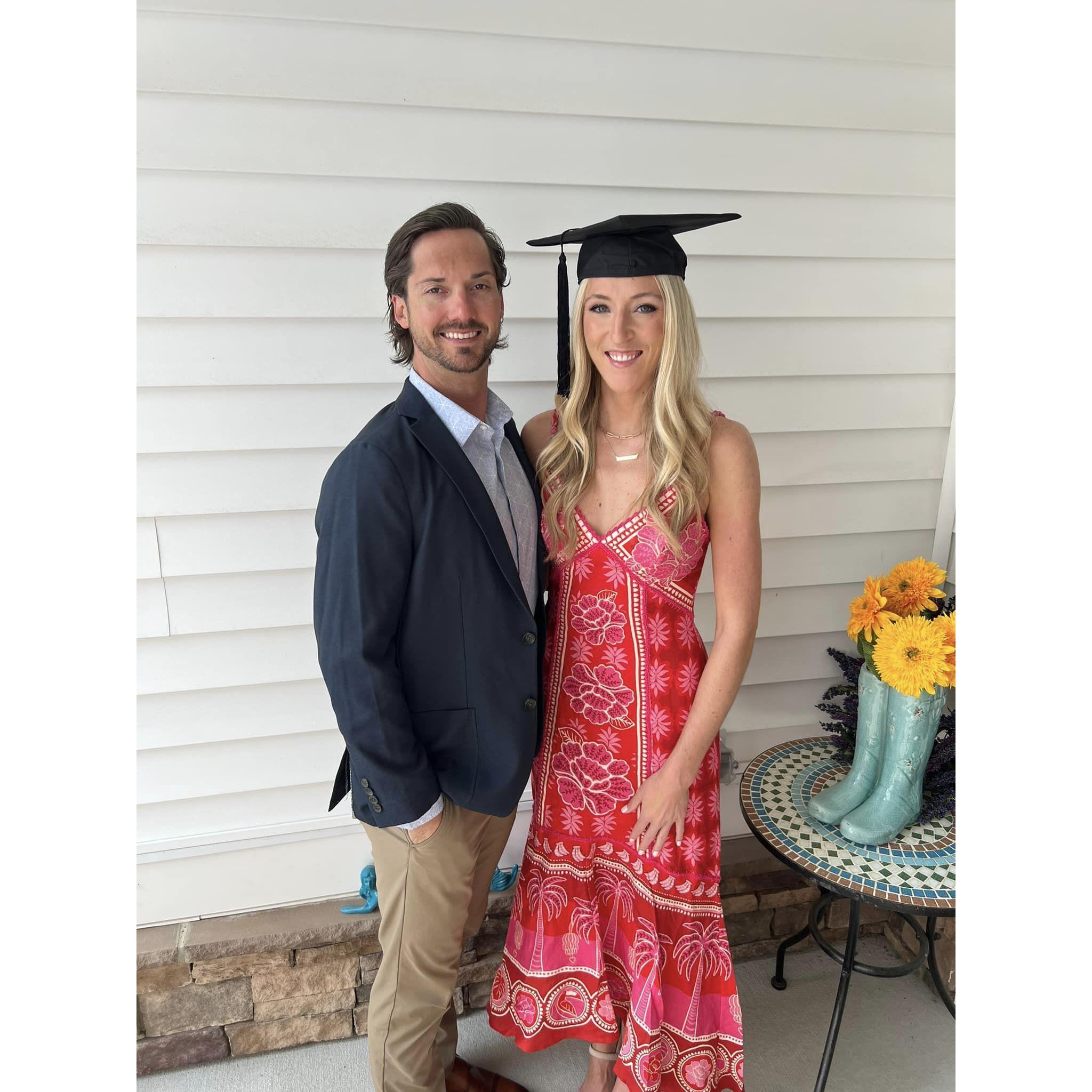 Kendyl's MBA graduation!