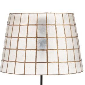 Gold Capiz Tapered Table Lamp Shade - World Market