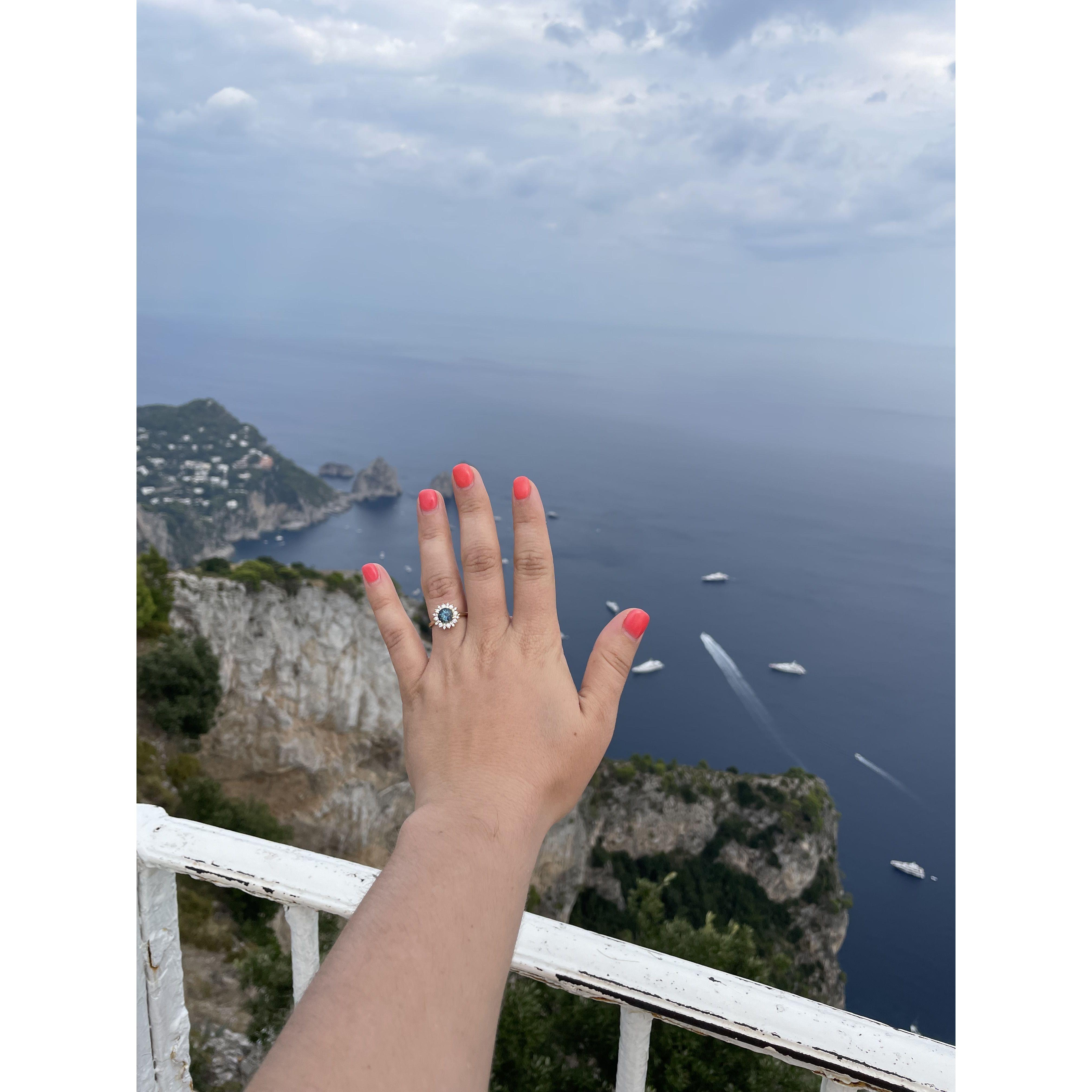 And she said yes!