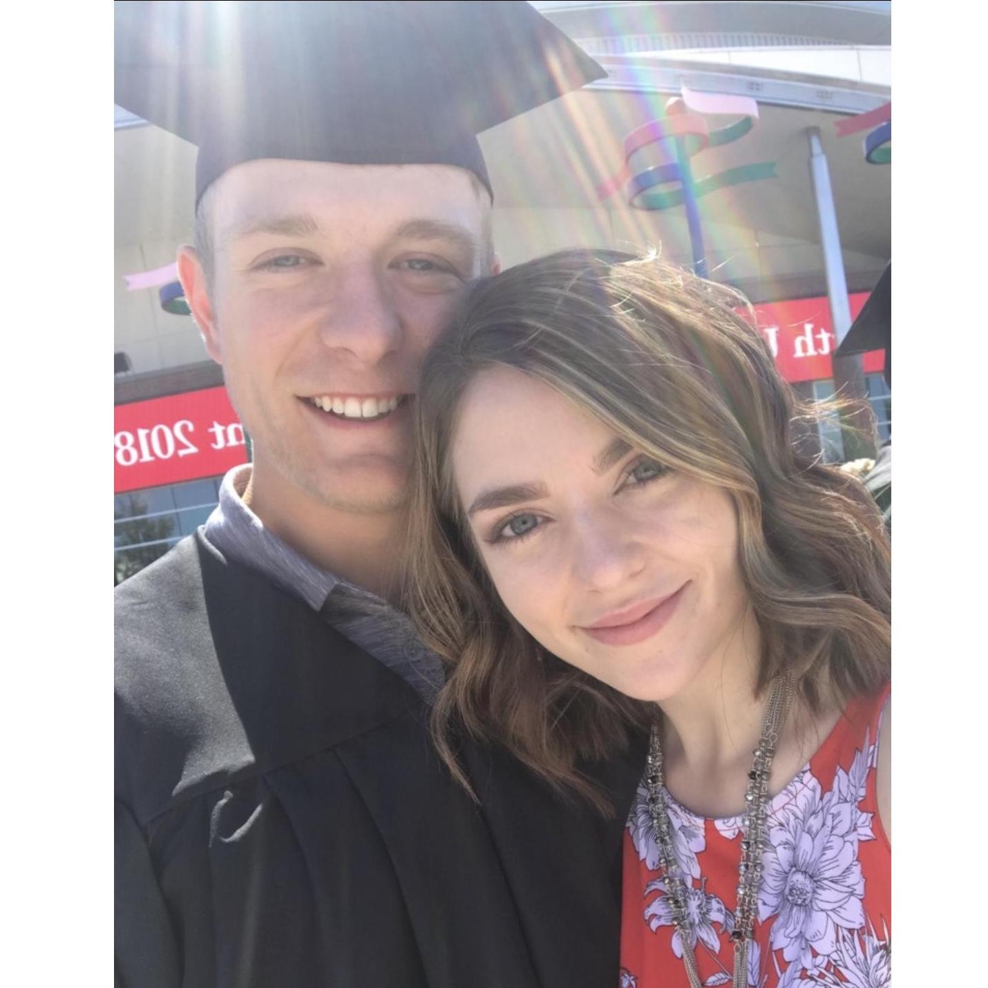 Bradley's college graduation- the long distance was FINALLY over!!
