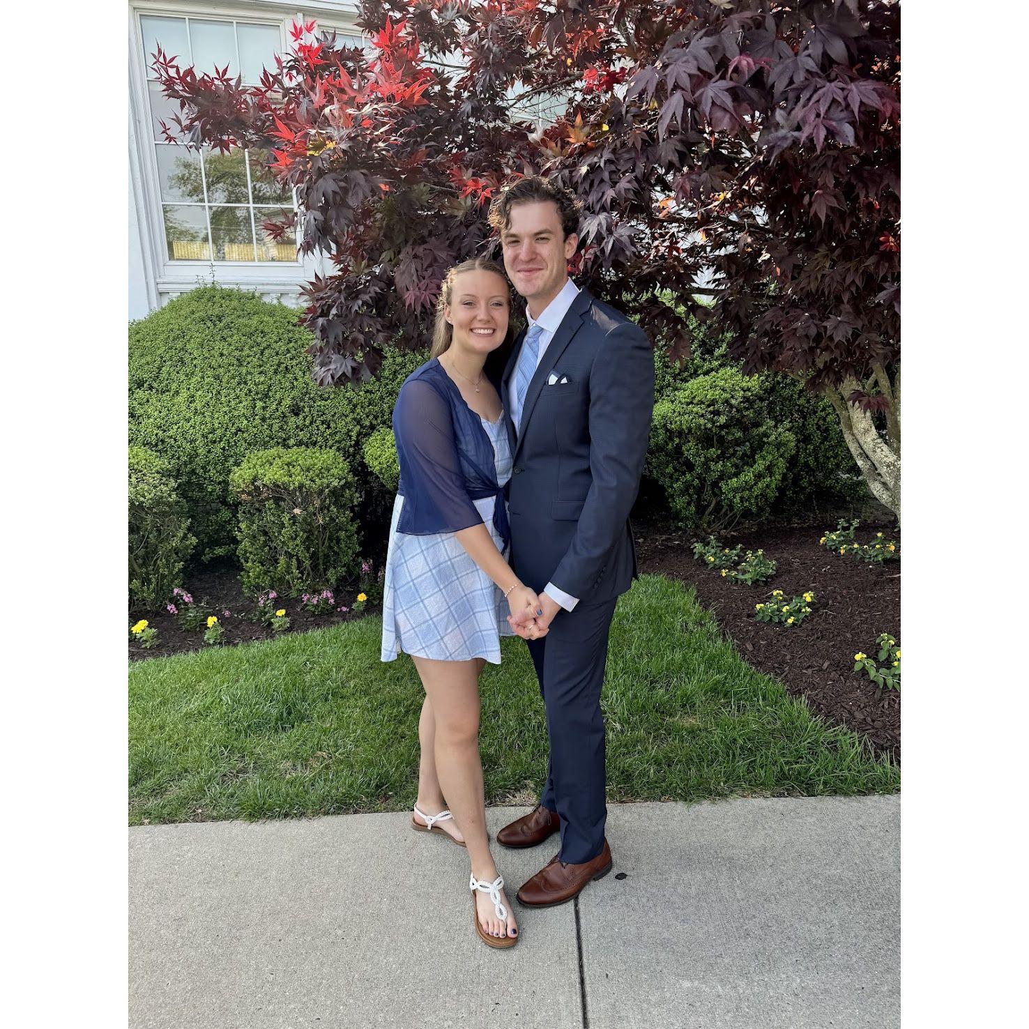 May 25th, 2024 at Hallie and Anthony's wedding.