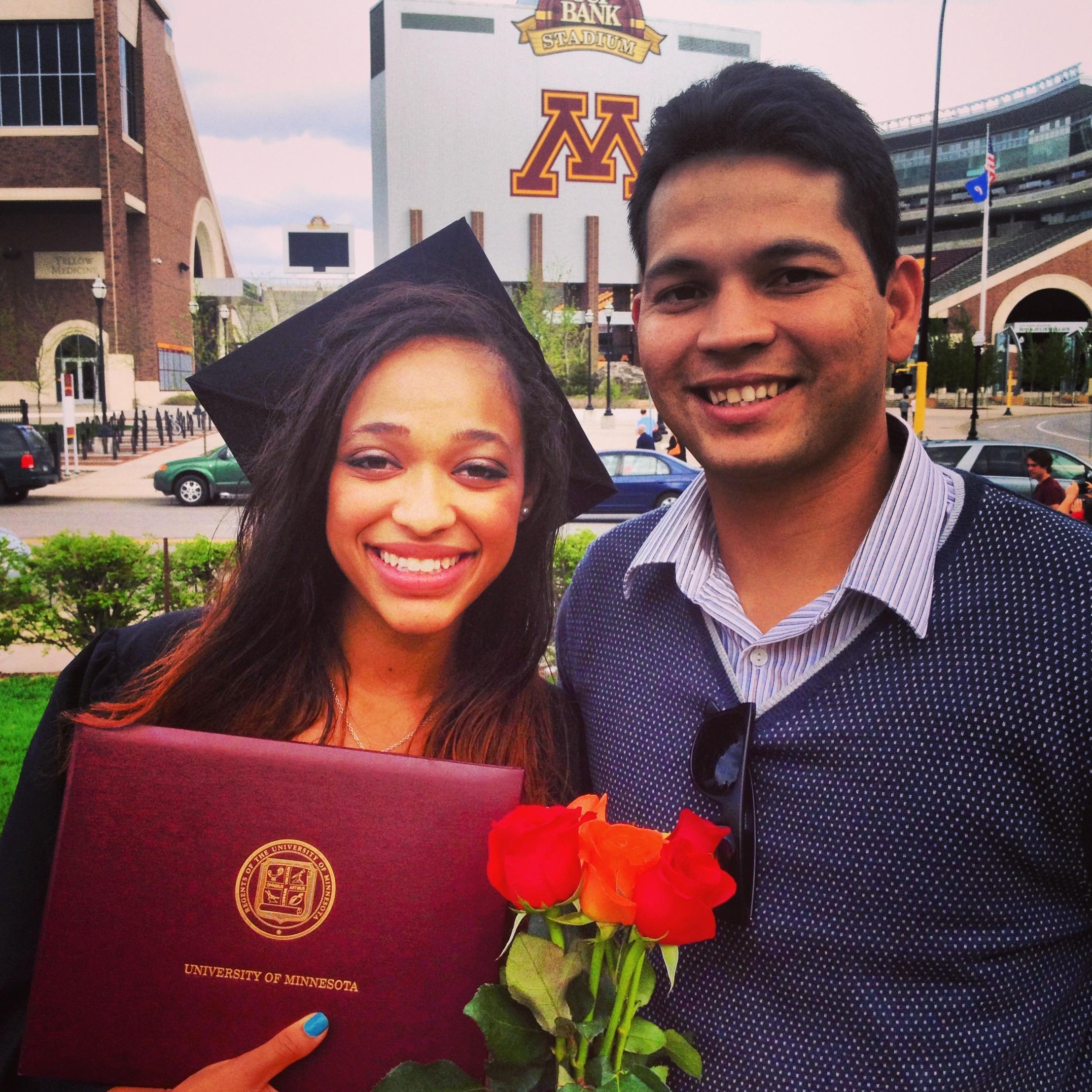 Mikayla's graduation