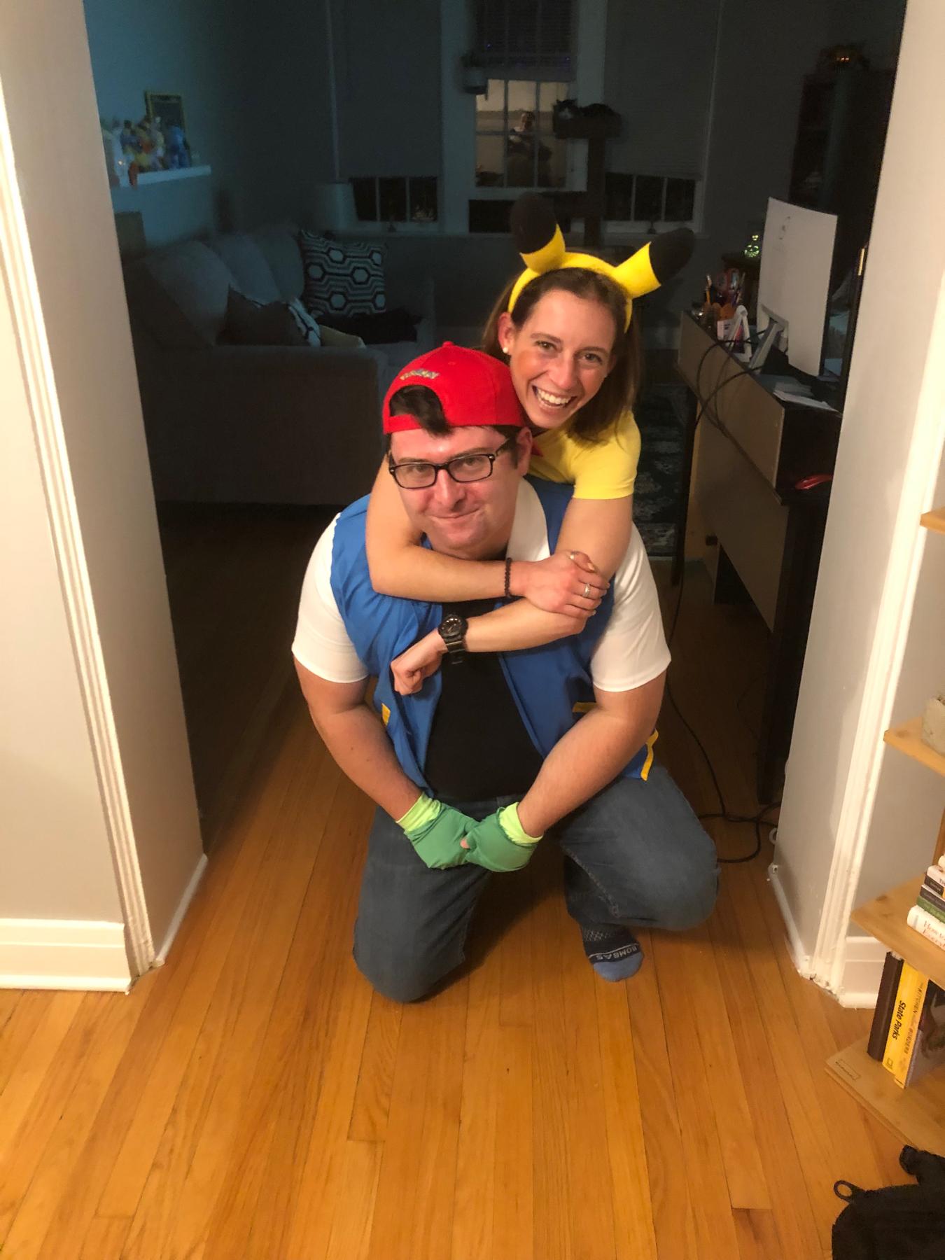 Ash and Pikachu Halloween 2021
