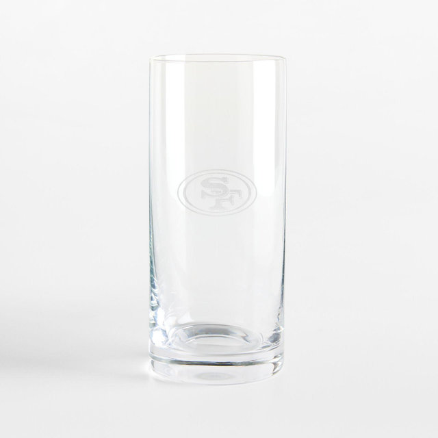NFL San Francisco 49ers Aspen 18-Oz. Highball Glass, Set of 4
