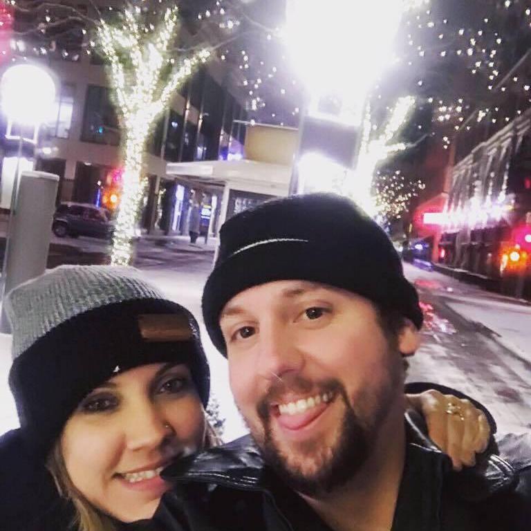 Our first Christmas together! December, 2016.