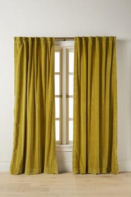 Trova Washed Velvet Curtain