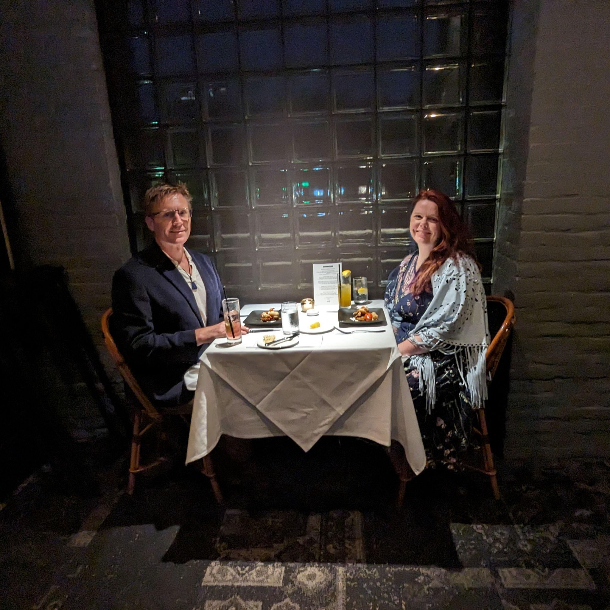 Fancy Birthday dinner. Sept 2023