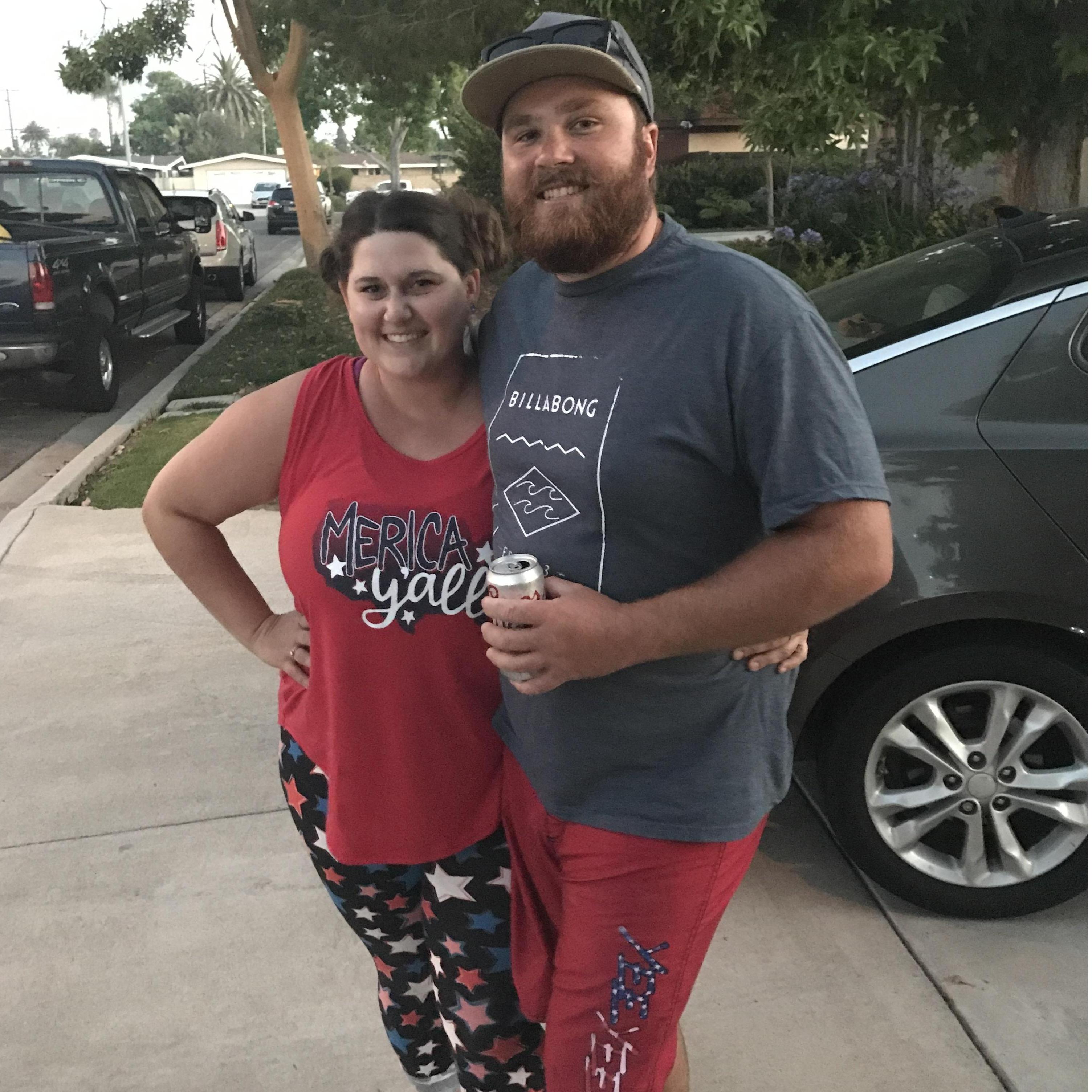Last 4th of July as boyfriend and girlfriend ;)