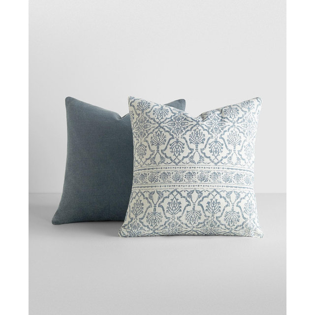 ienjoy Home Cotton Slub 2-Pack Decorative Pillows, 20" x 20"