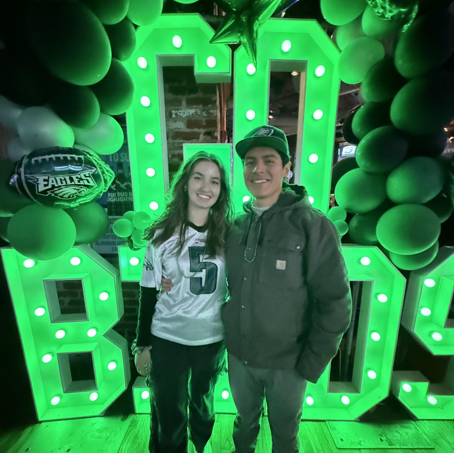 Superbowl in Philly! E-A-G-L-E-S EAGLESSSS
