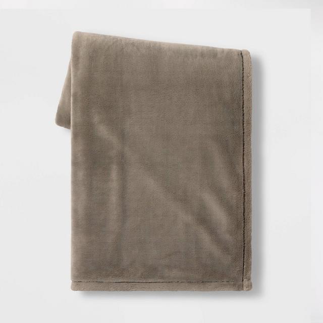 50"x70" Oversized Primalush Throw Blanket Sage - Threshold™