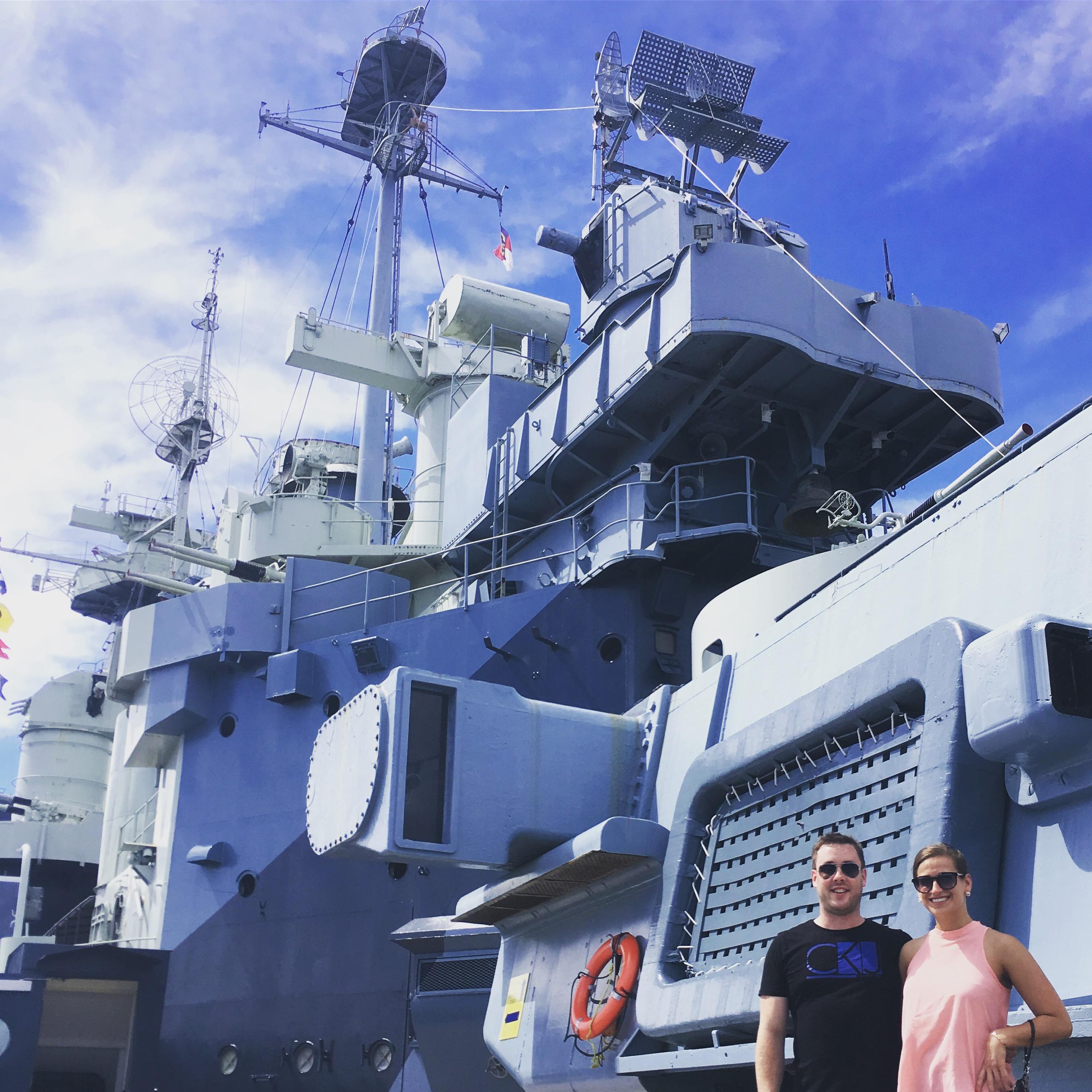 Sept 2018: Battleship USS in Wilmington, NC