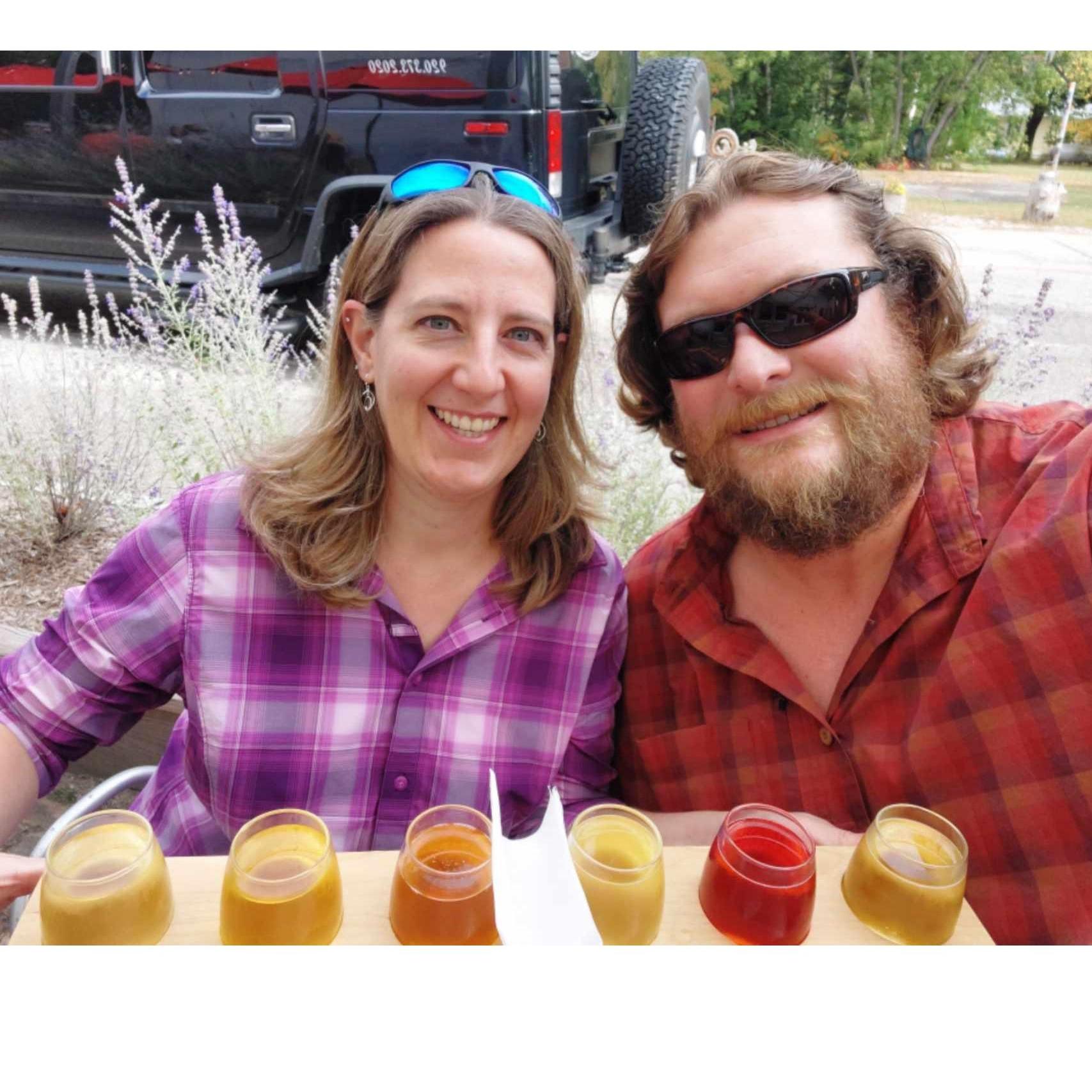 Cider Tasting!! Door county.