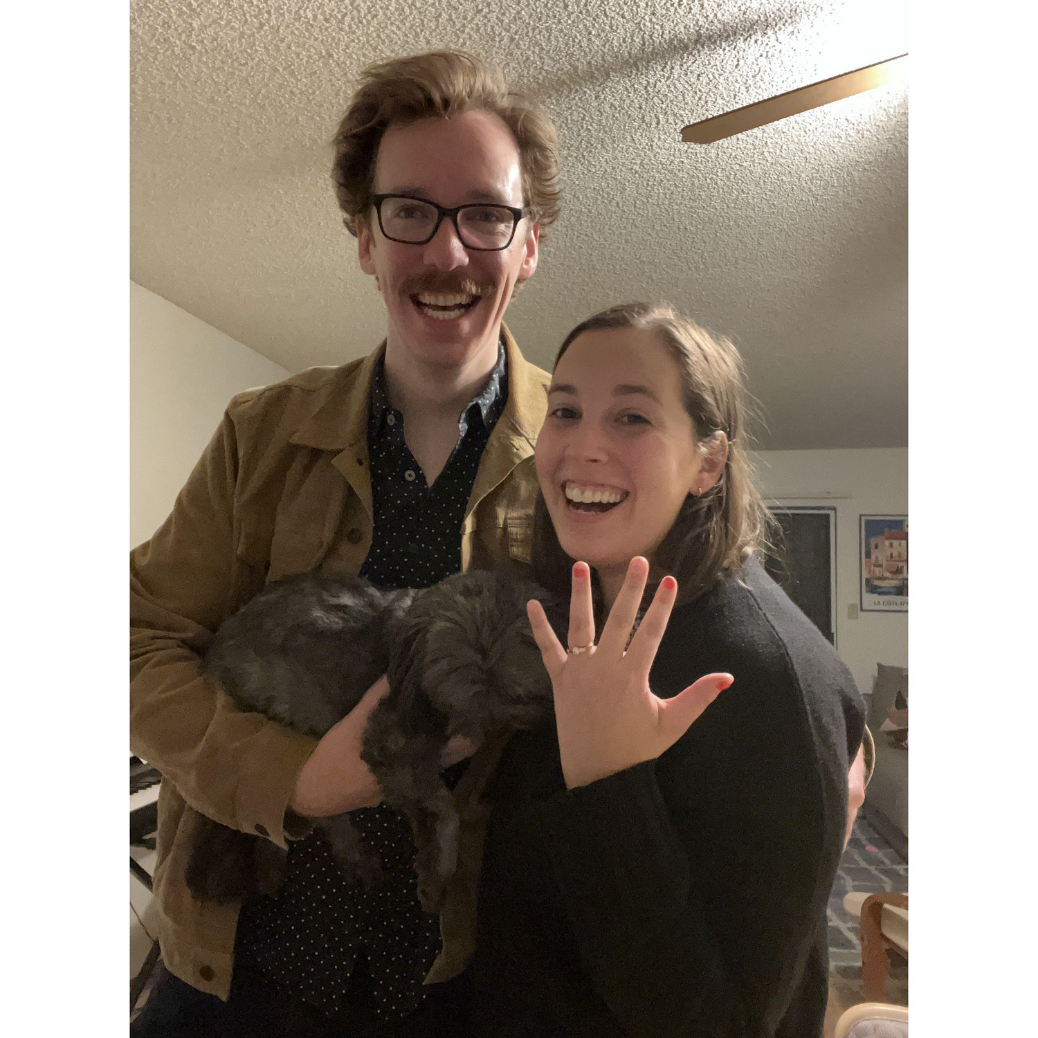 The night we got ENGAGED!