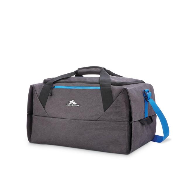 High Sierra 50L Packable Duffel Bag - Gray/Indigo