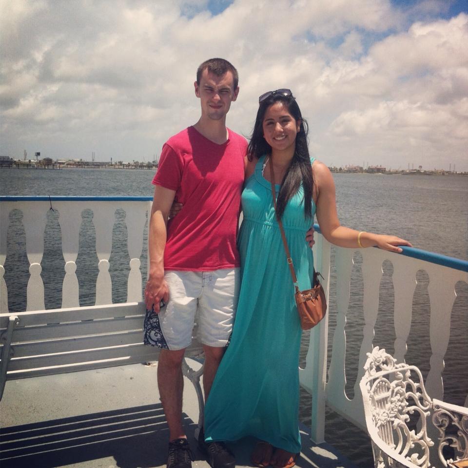 6. 13. 13
Our first trip together. We went to Galveston, TX.