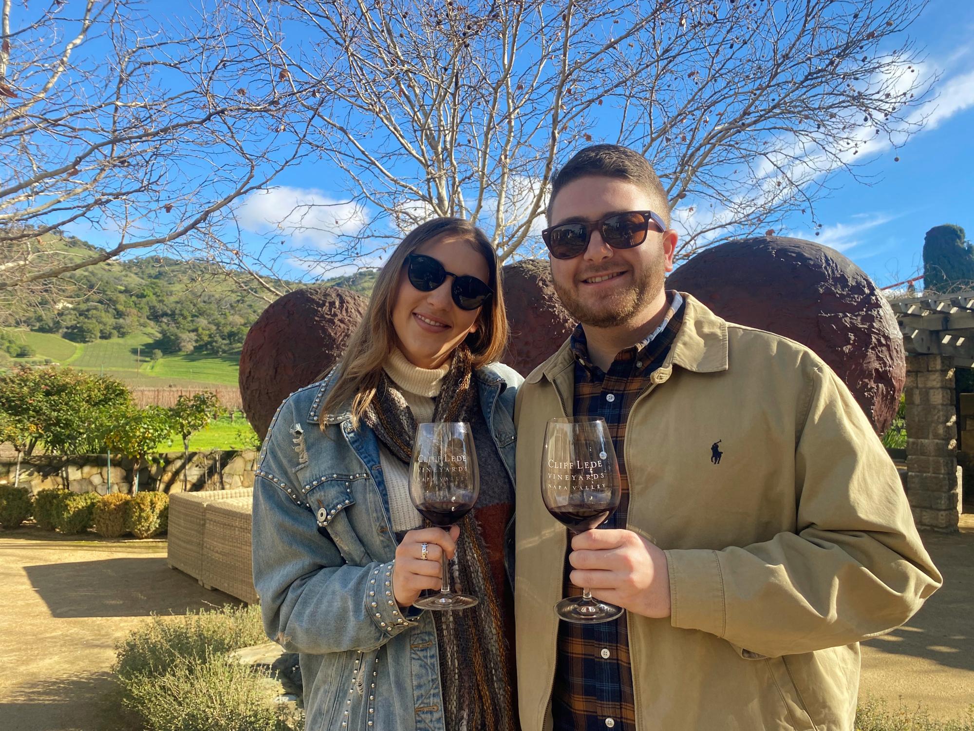 Napa Wine Tasting- Having fully converted him to the wine lovers club after this
January 2022