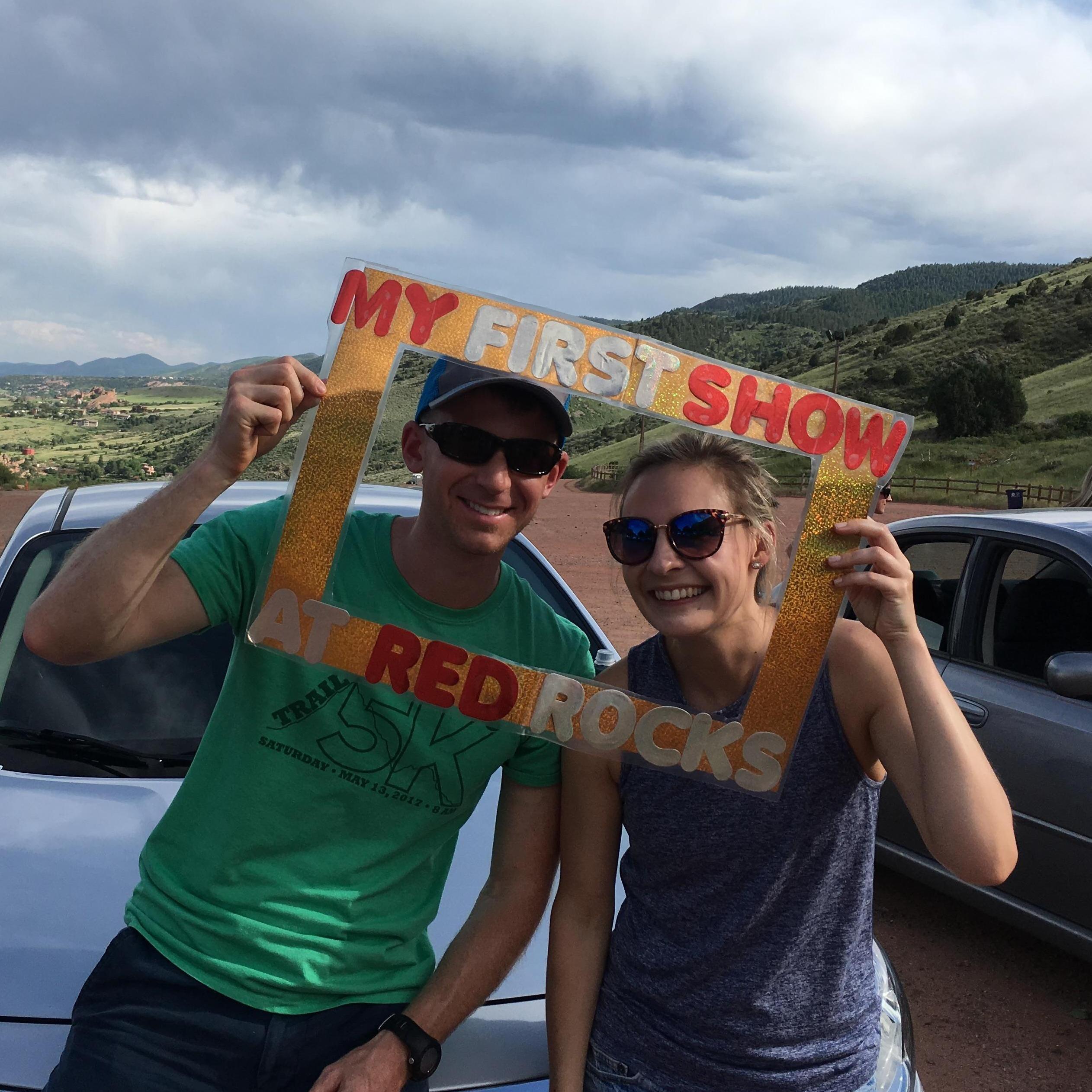 Our first Red Rocks show in Morrison, CO! A huge highlight of our trip was seeing Lettuce live at the greatest venue in the US.
