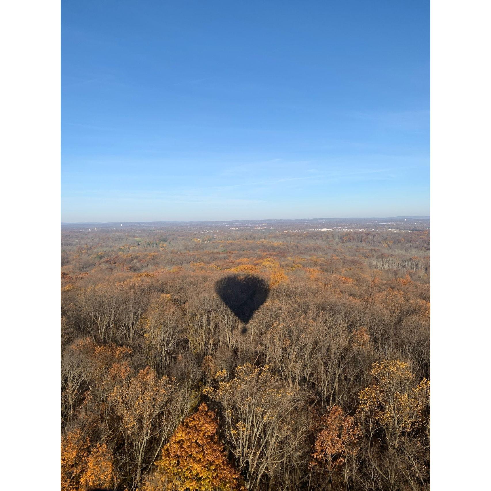 Hot air balloon adventure