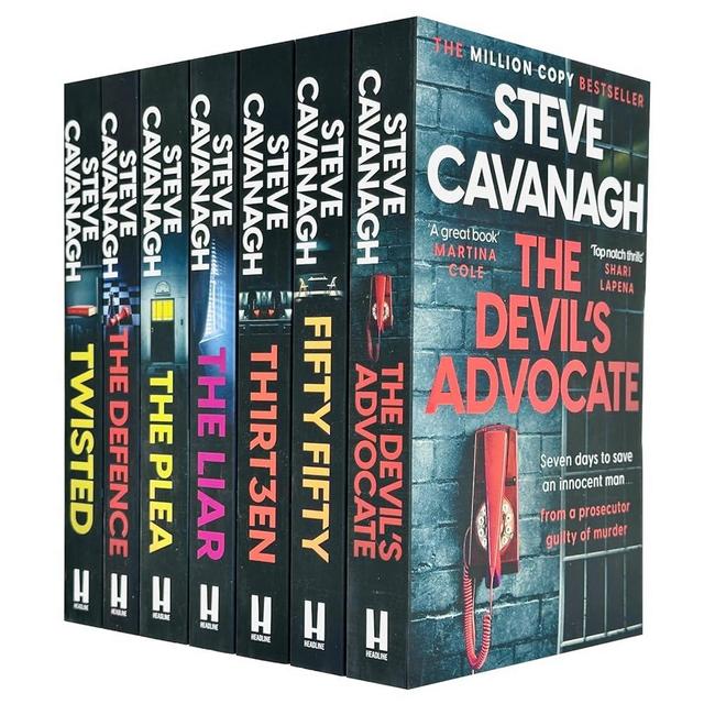 Eddie Flynn Series 7 Books Collection Set By Steve Cavanagh