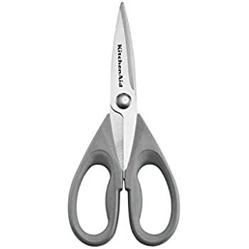 KitchenAid KC351OHGSA Shears with Soft Grip Handles, One Size, Storm Gray