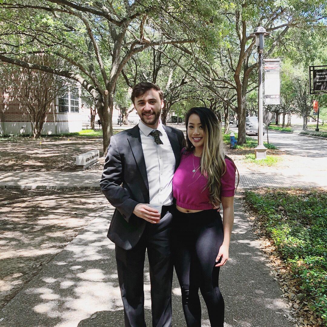 Houston, Texas - Nick passed his defense