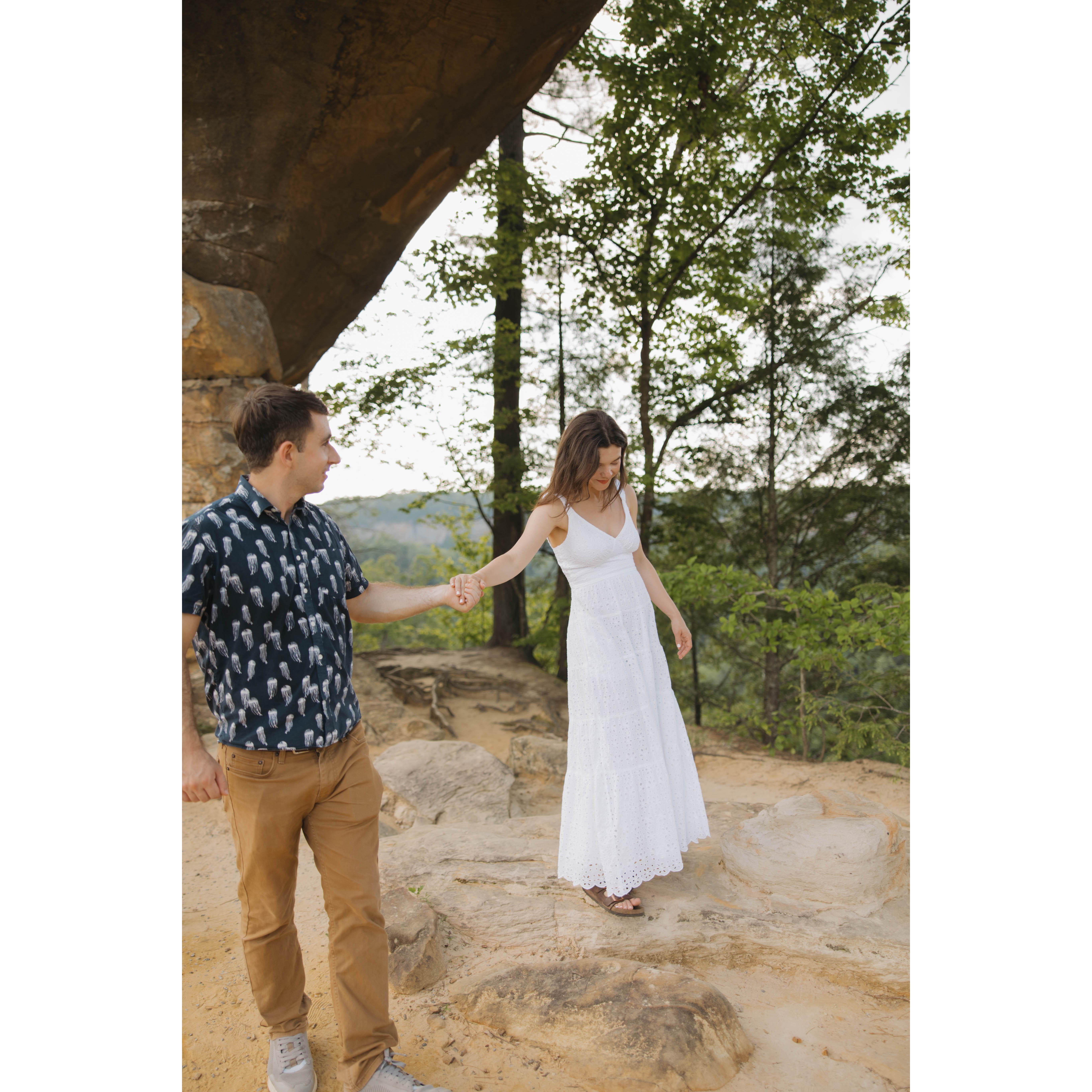 Engagement Photos - Red River Gorge