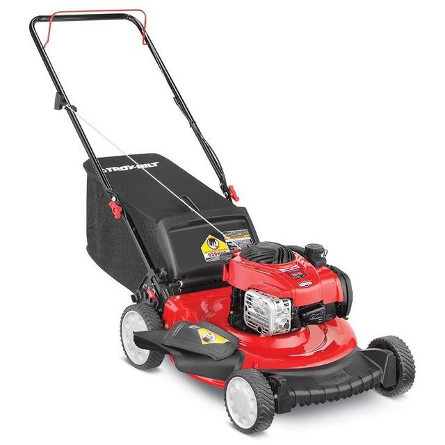 Troy-Bilt TB110 140cc 21-in Push Residential Gas Lawn Mower with Mulching Capability