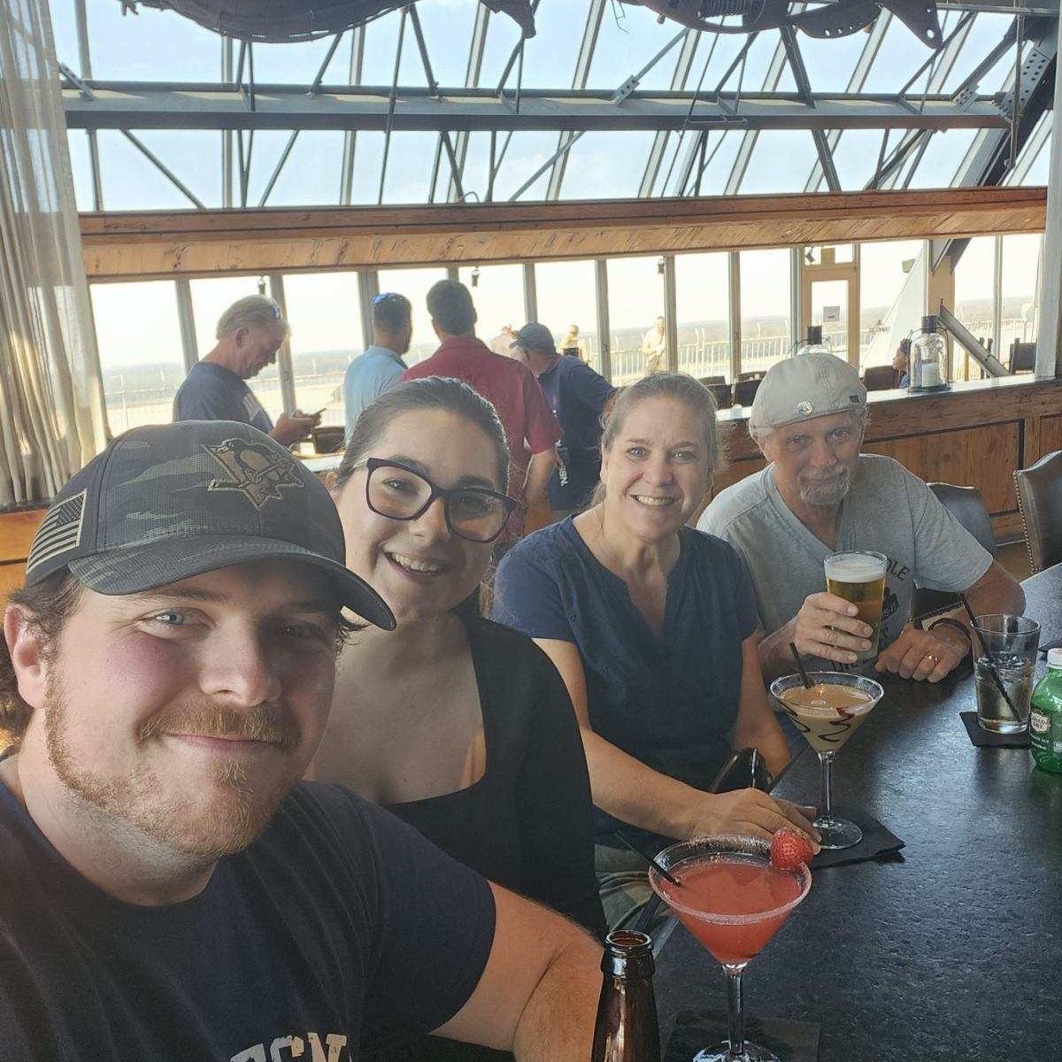 Dylan and Hannah at the Bass Pro Shop Pyramid! Visiting Dylan`s Mom in Memphis! On October 13th 2024!