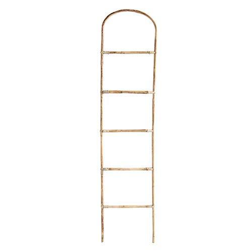 Creative Co-op Decorative Bamboo Ladder Misc Non-Food Storage, Brown