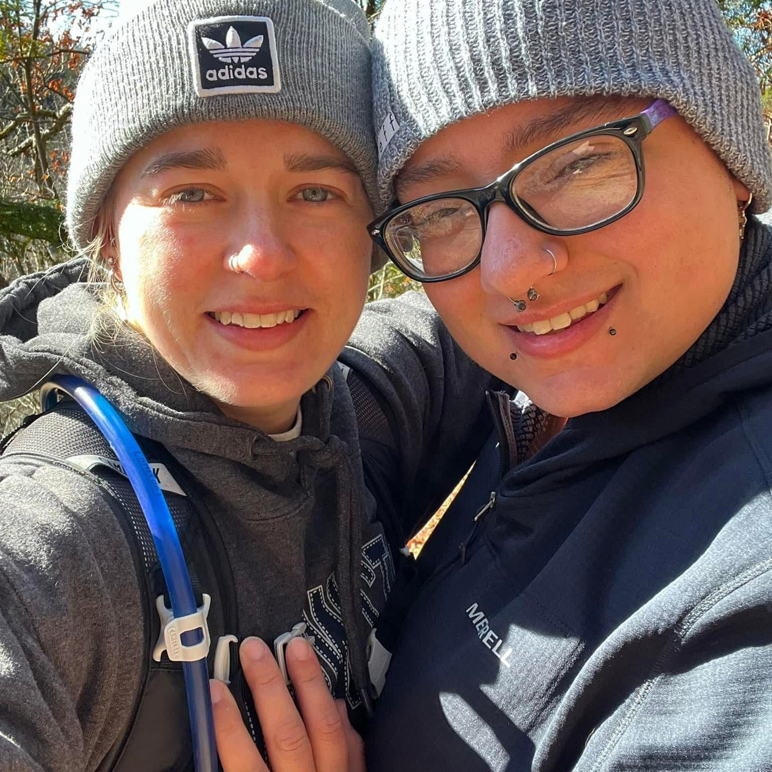 Our anniversary trip to Hocking Hills, Ohio Nov. 2023