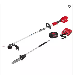 Milwaukee Weed Whacker w/ Pole Saw Attachment