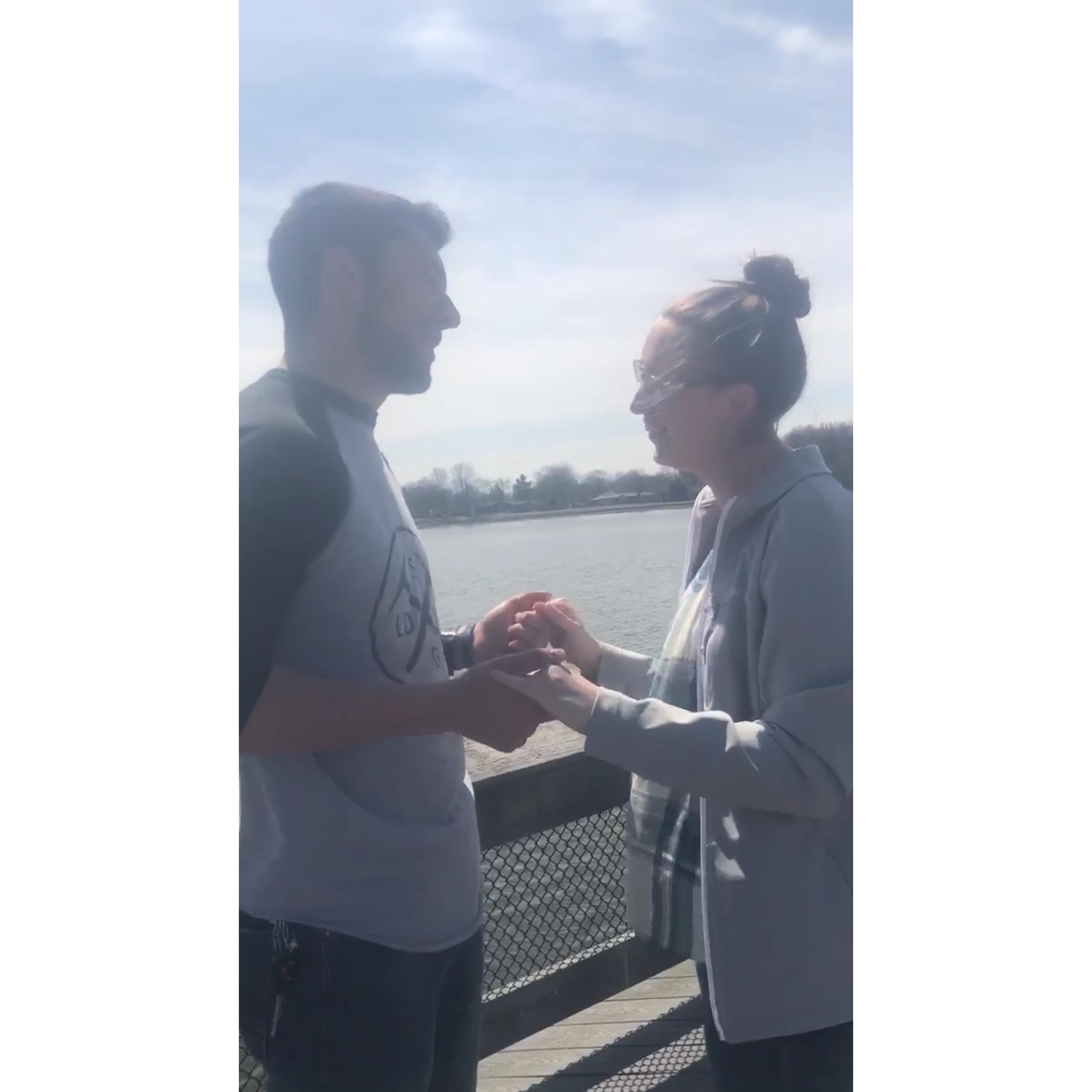 Once on the dock he told me about how he remembered being excited to ask me out the 1st time and then the 2nd time (2 years later), how thrilled he was for another chance with the girl of his dreams.