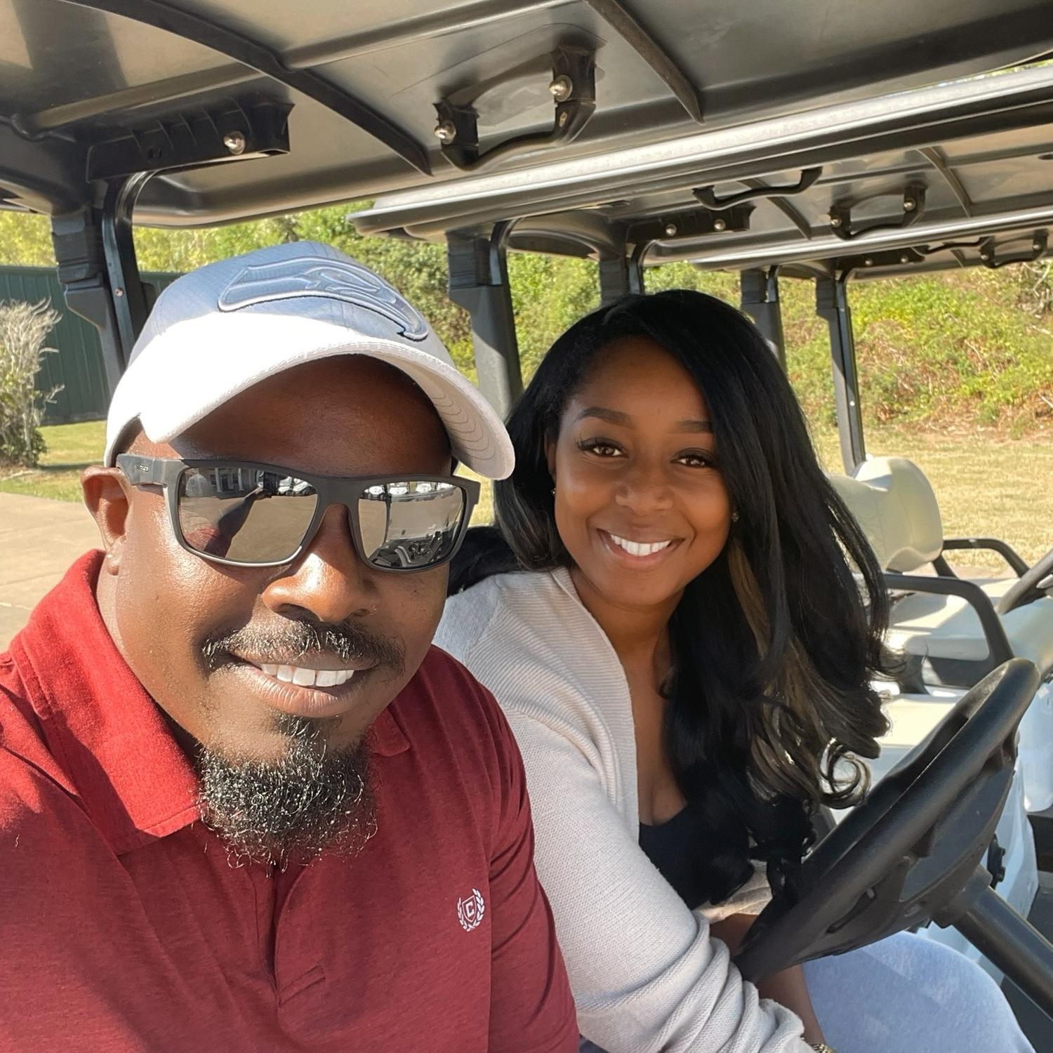 Golfing