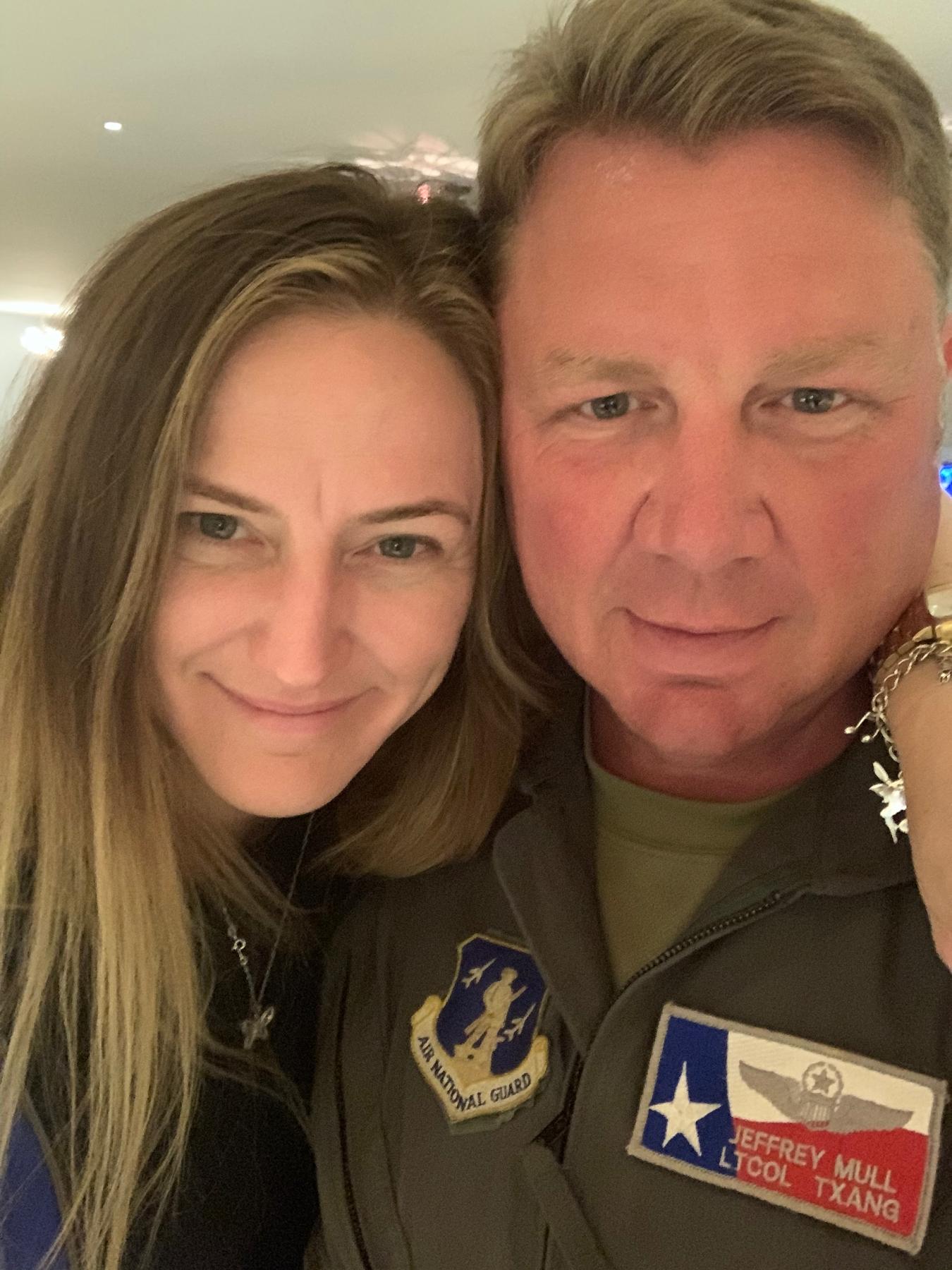 A man in a uniform is a good man! Especially a 136th Airlift Wing Texas Air National Guard one.
