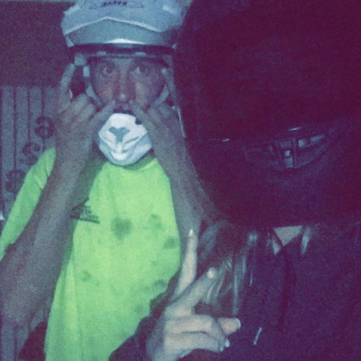 Our first photo together