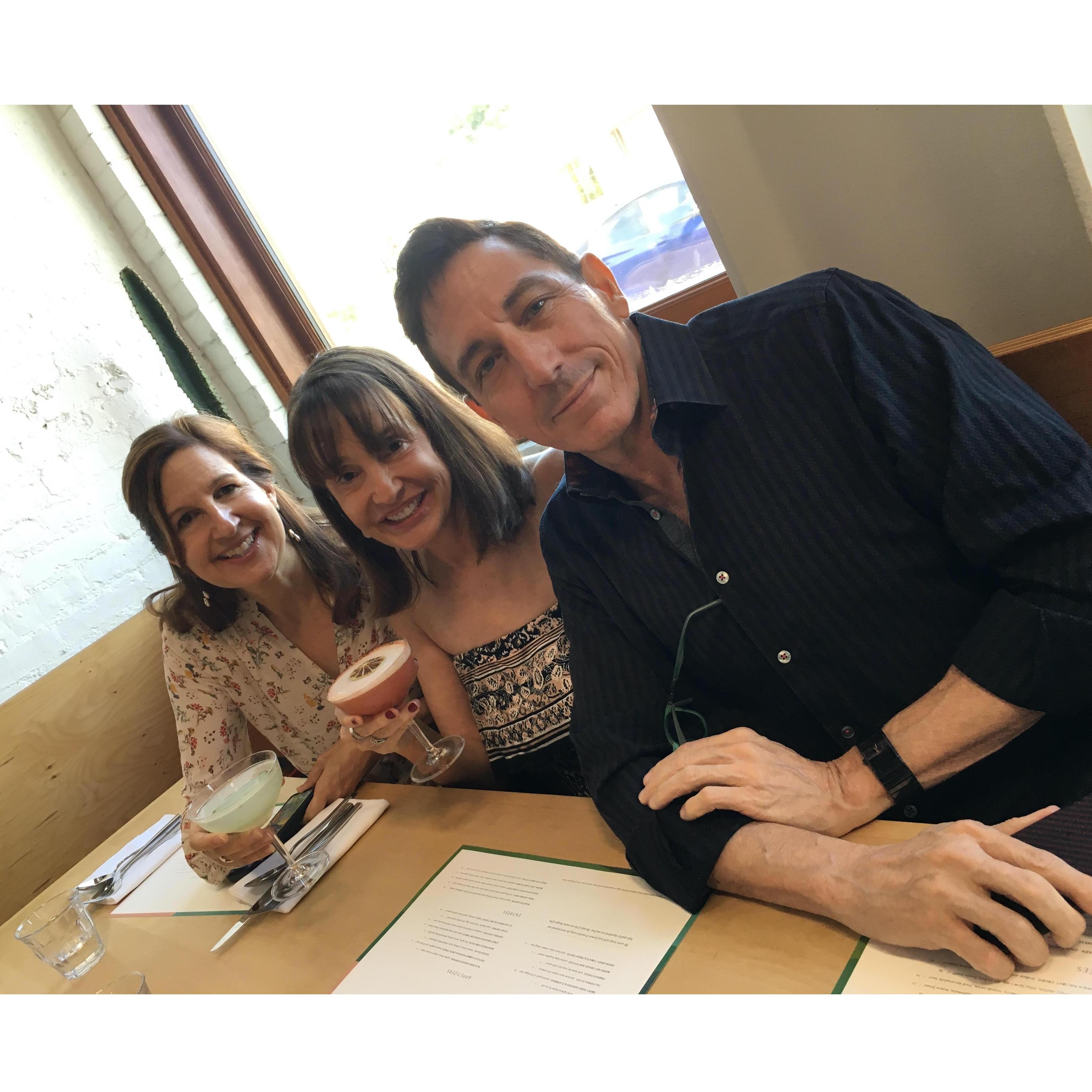 ... Joan's Bday '19 w/ Donna & Matt