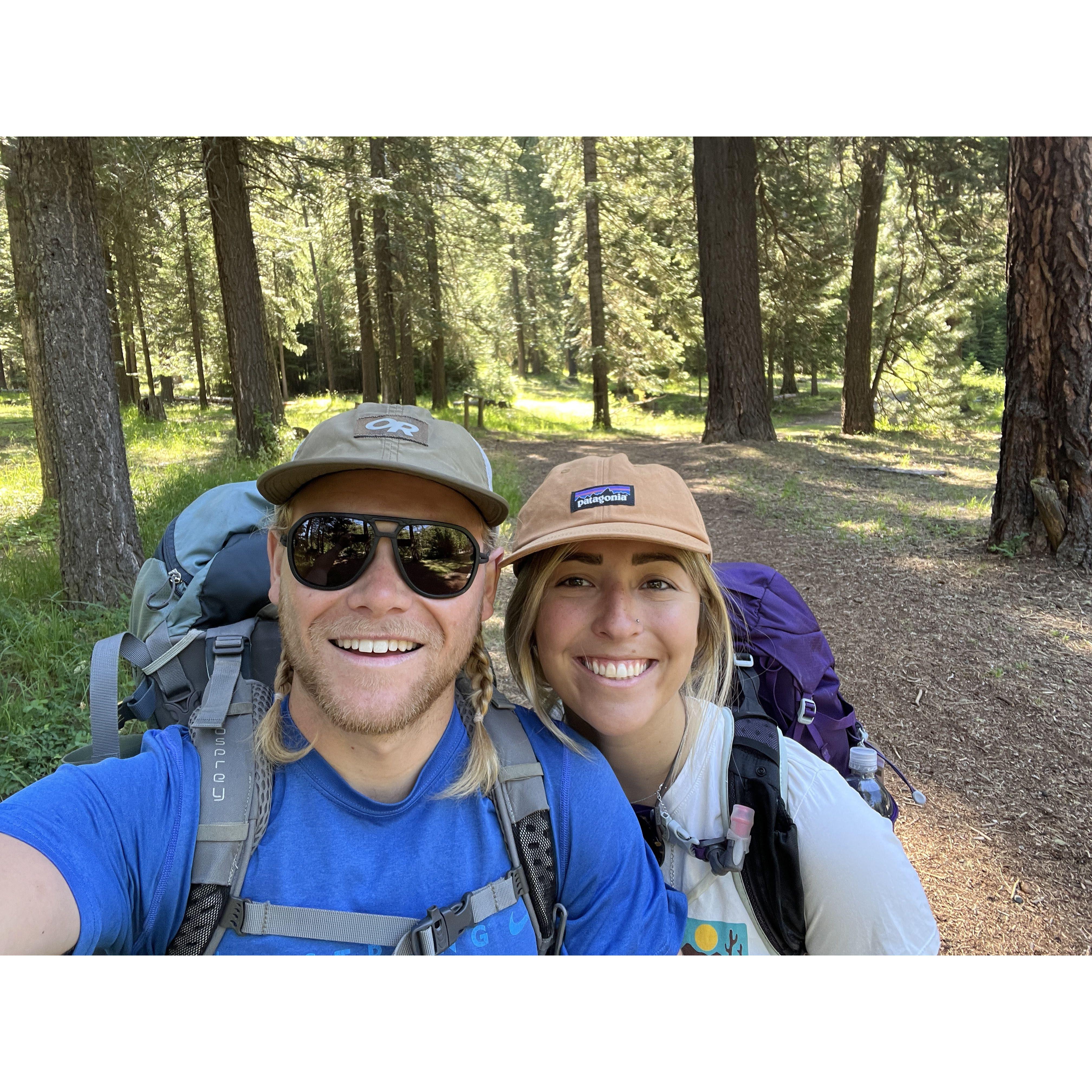 July 2022 - Our backpacking trip through the Wallowas