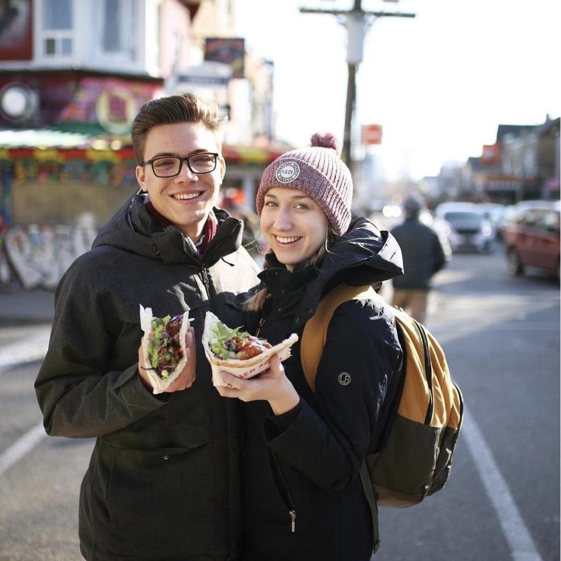 The one time we modelled for one of our fav Toronto restaurants, Otto's Berlin Doner!
Photographed by Rachel Dylan