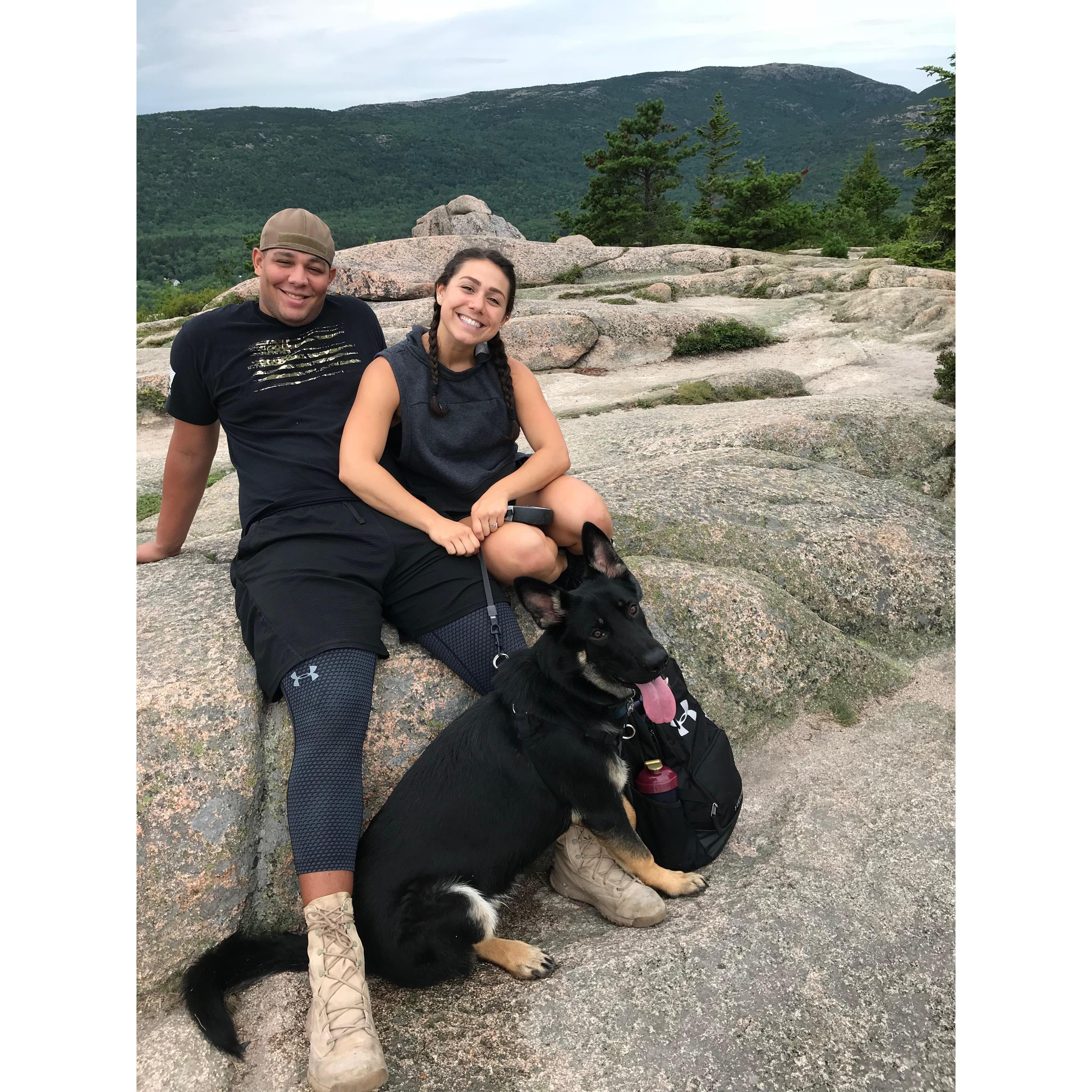 2018 Family Trip to Bar Harbor with the pup!