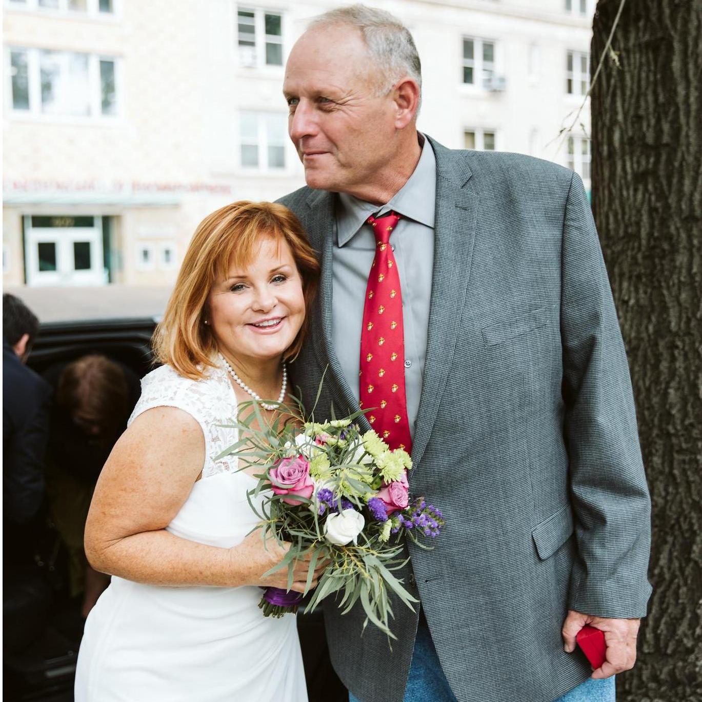 Scott and Terri - he has the rings