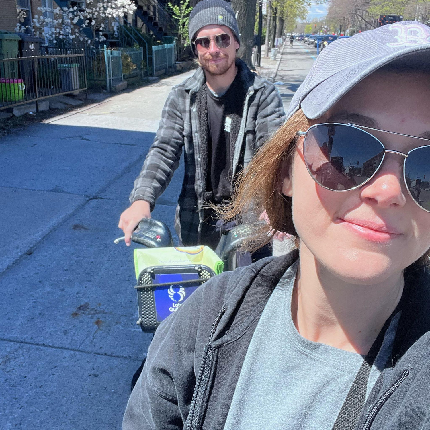 Biking around Montreal