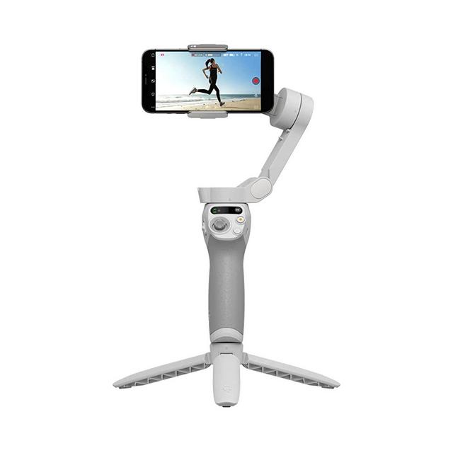DJI Osmo Mobile SE Intelligent Gimbal, 3-Axis Phone Gimbal, Portable and Foldable, Android and iPhone Gimbal with ShotGuides, Smartphone Gimbal with ActiveTrack 5.0, Vlogging Stabilizer