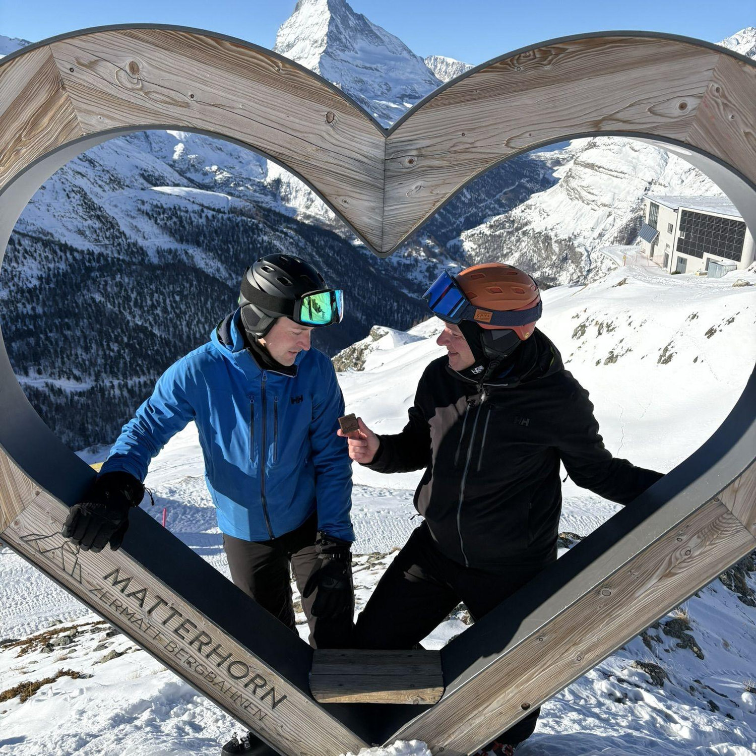 Engagement in Zermatt, Switzerland