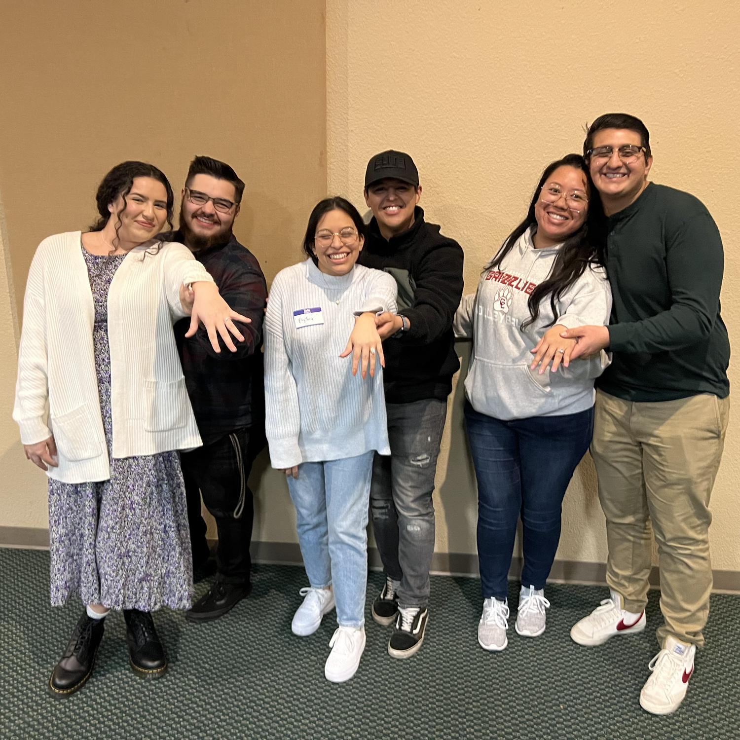 A few engaged friends!