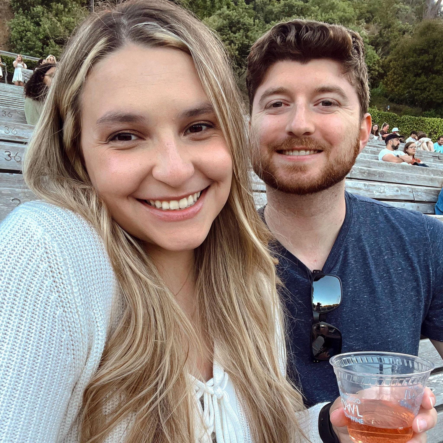 2024 - Our first concert together (Noah Kahan at the Hollywood Bowl)