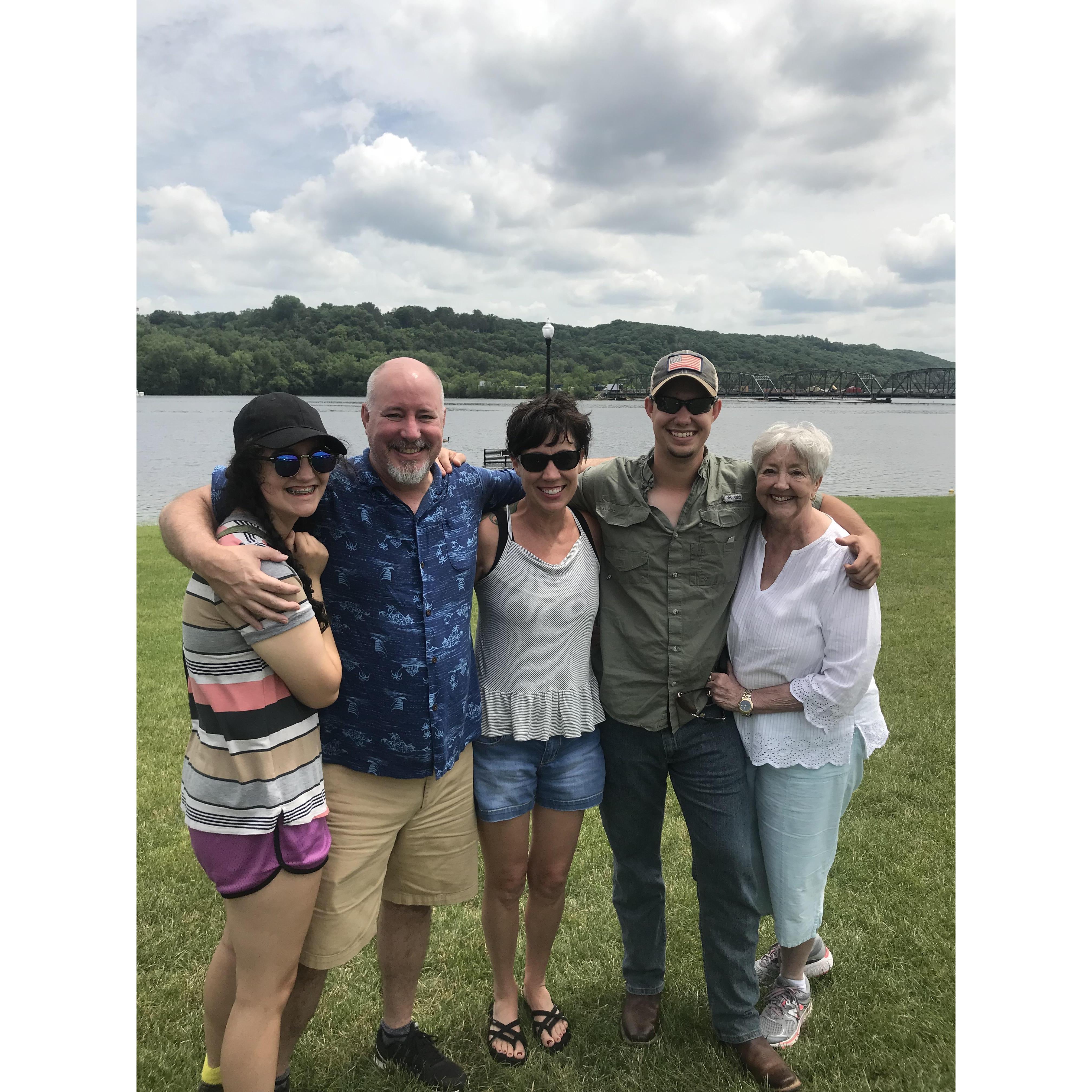 Donnie's family 2018