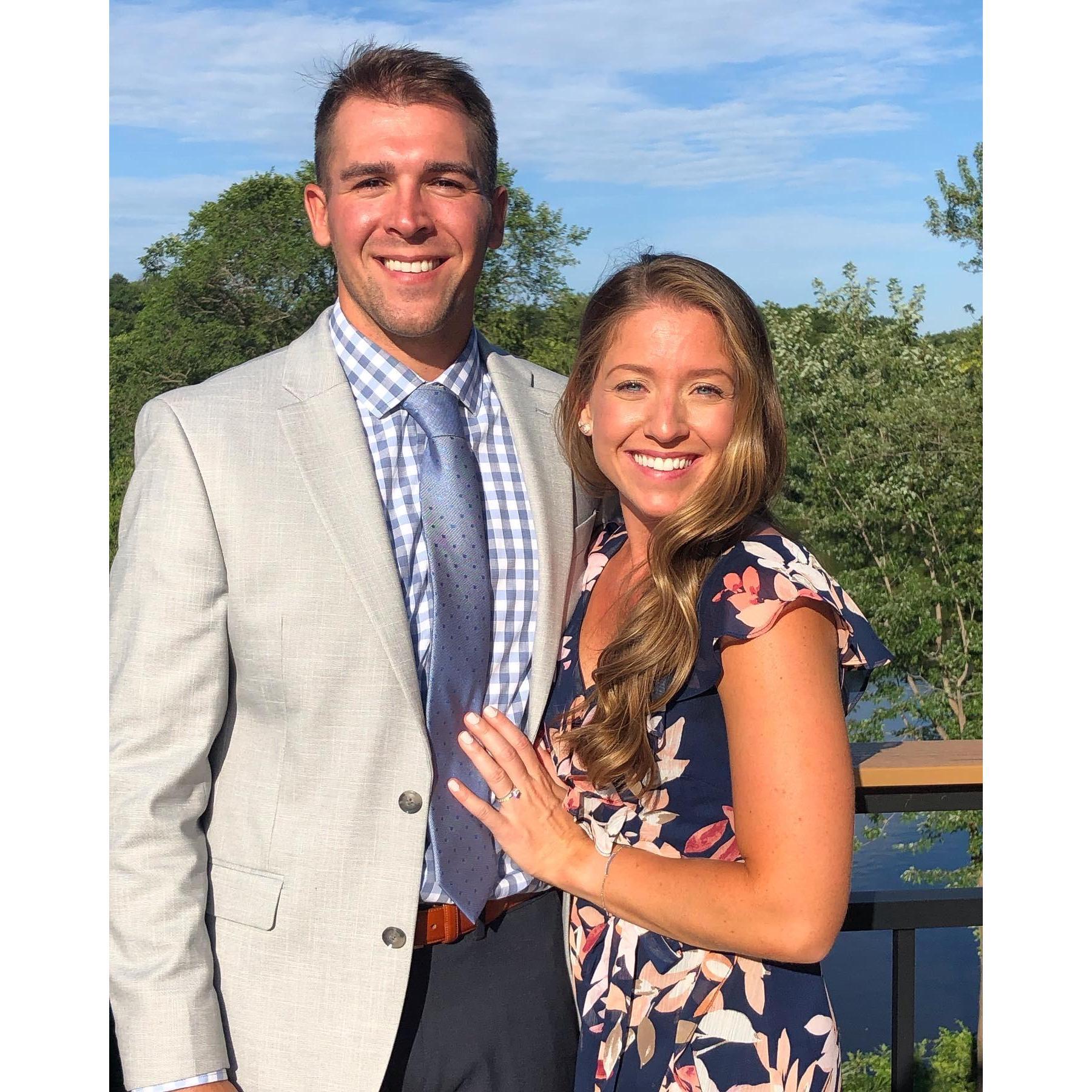 This was at a friend's wedding summer 2020 at Leopold's Mississippi Gardens where we are having our reception!