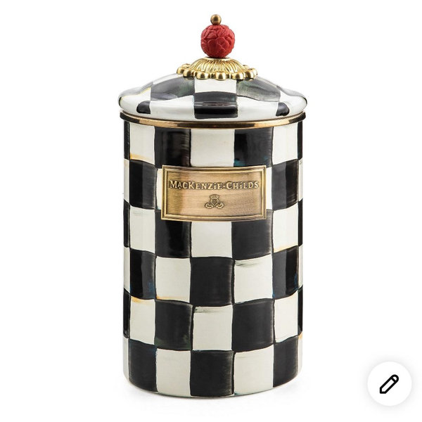 Courtly Check Large Canister
