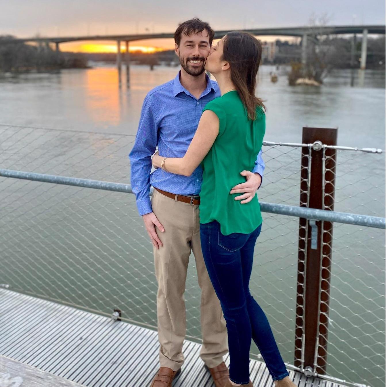 Sunsets on the Potterfield Bridge